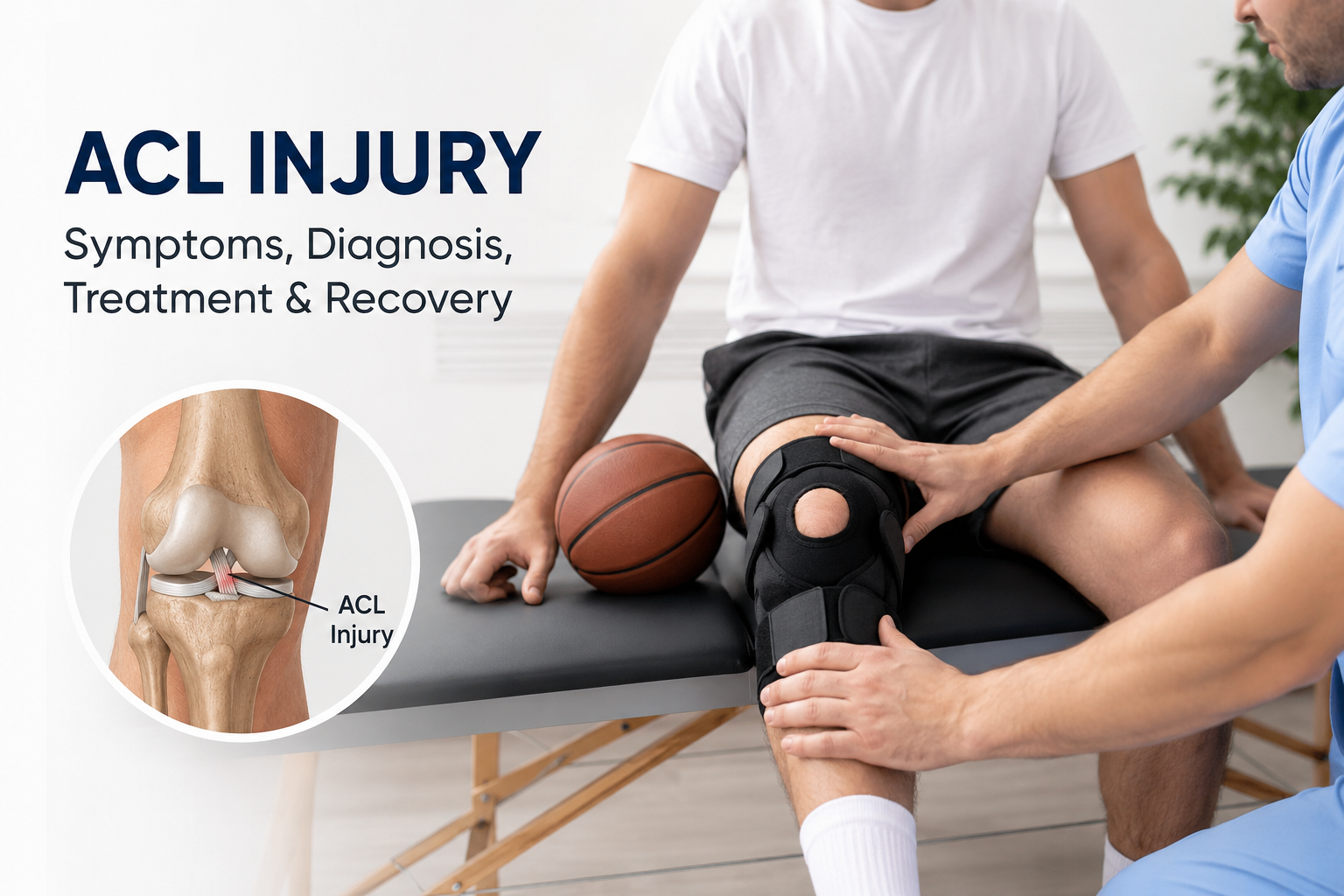 ACL Injury Treatment in Ahmedabad. Early Signs, Diagnosis, Surgery & Complete Recovery Guide